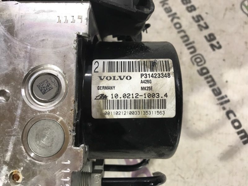 Блок ABS 31423348 Volvo XC60 Volvo S60, Volvo S60 Cross Country, Volvo V60, Volvo V60 Cross Country, Volvo XC60
