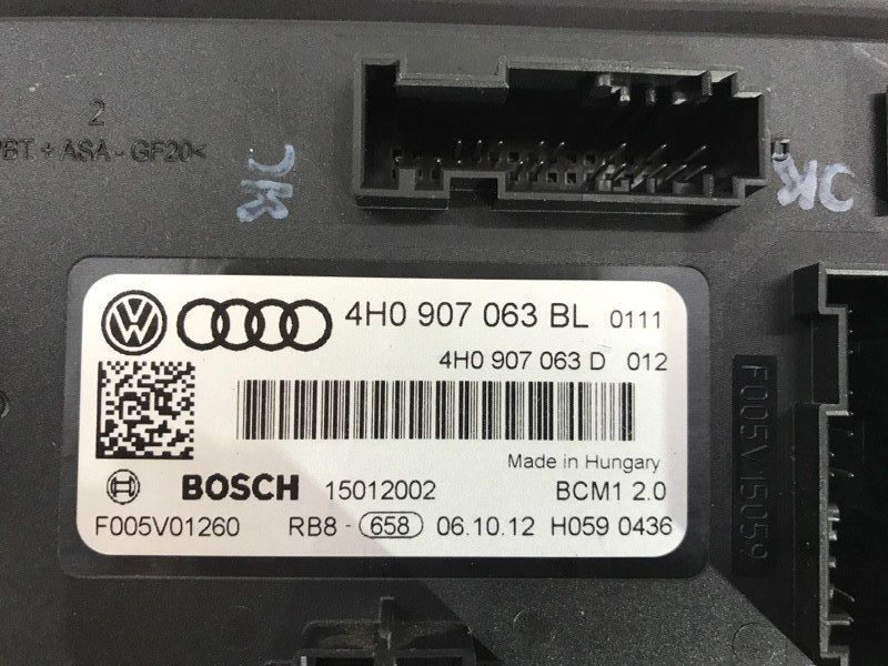 Блок комфорта 4H0907063BL Volkswagen Touareg