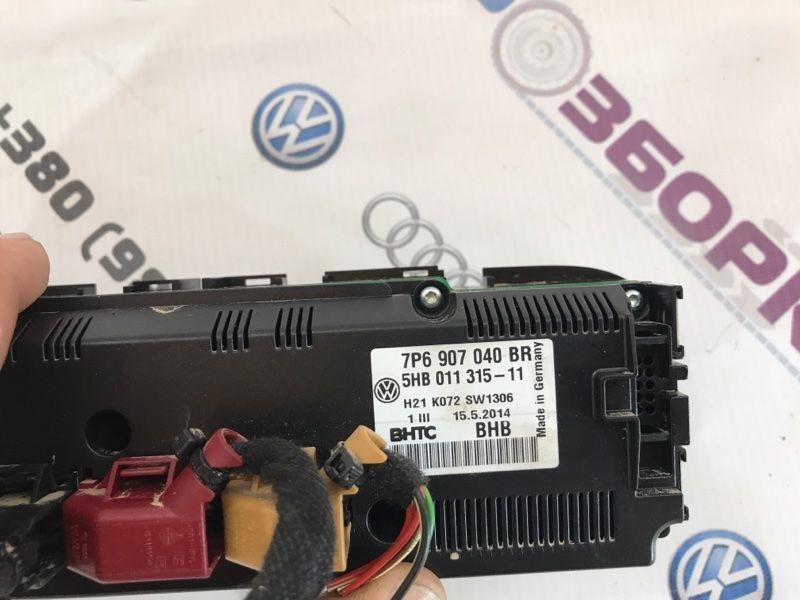 Панель керування кліматом 7P6907040BR Volkswagen Touareg Volkswagen Touareg