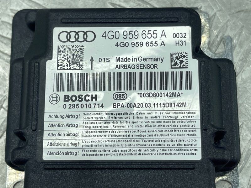 Блок керування подушками безпеки / SRS 4G0959655A Audi A6