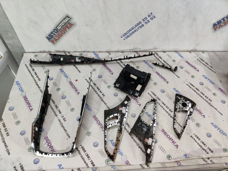 Декор салону (дерево), комплект декоративних накладок 4G0864261N Audi A7