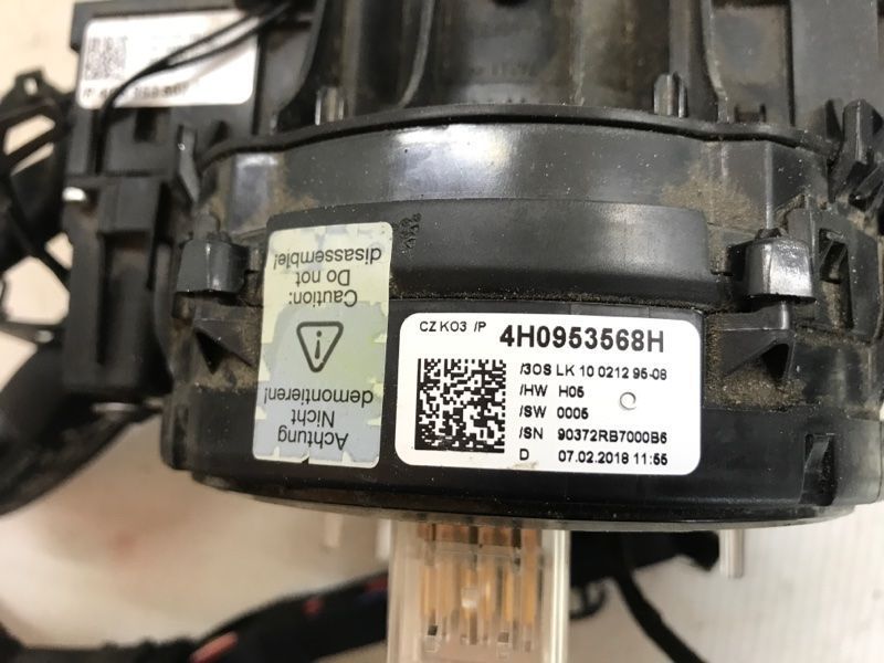 Шлейф руля 4H0953568H Audi A6