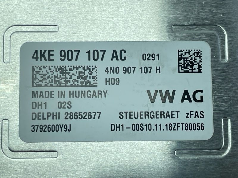 Блок керування камери 4KE907107AC Audi A6