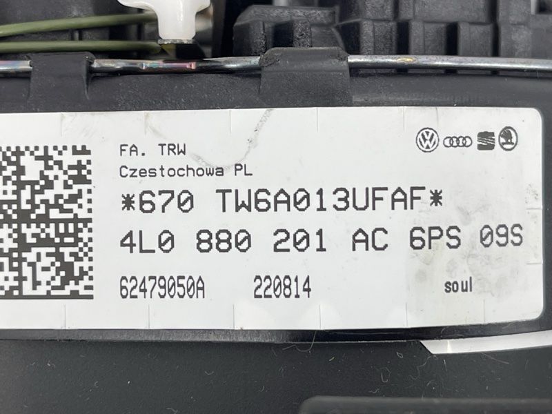 Подушка безопасности руля 4L0880201AC6PS Audi Q7 Audi Q7