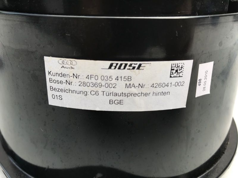 Динамик двери BOSE 4F0035415B Audi Q7