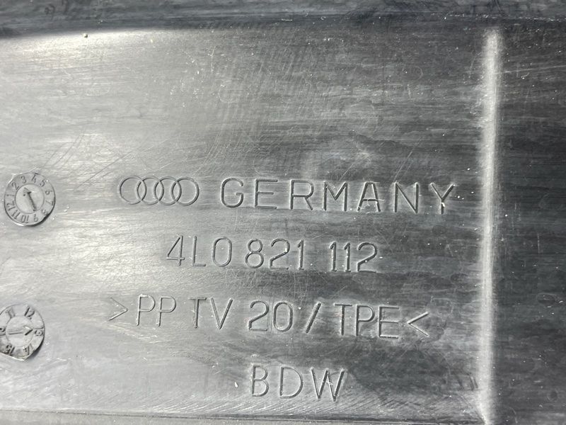 Замыкающая панель крыла 4L0821112 Audi Q7