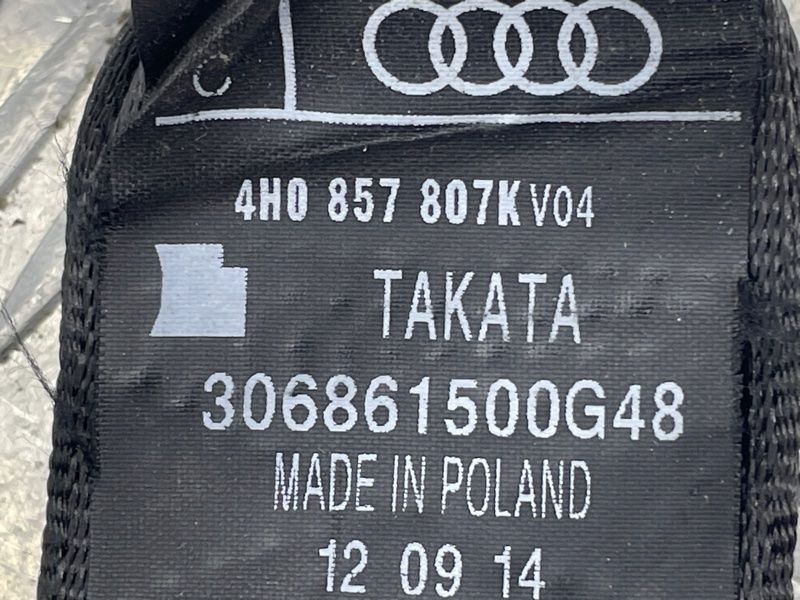 Ремінь безпеки 4H0857807KV04 Audi A8