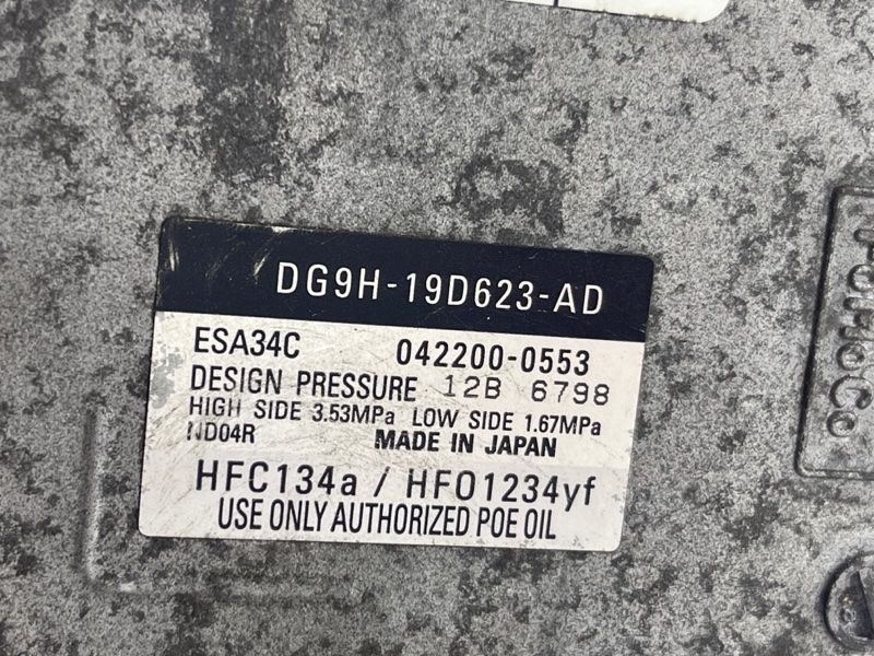 Компресор кондиціонера DG9H19D623AD Ford Fusion
