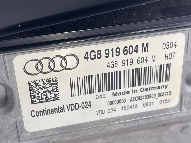 Проекція на лобове скло Audi A7
