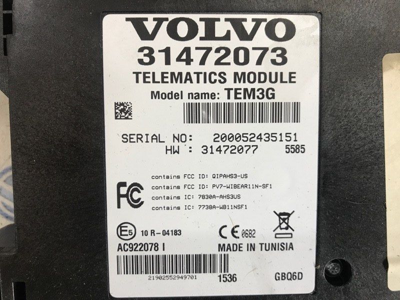 Модуль керування телефоном (VCM LTE) 31472073 Volvo XC60