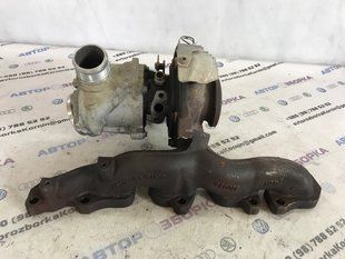 Турбина с выпускным коллектором 04L253010B Audi Q3