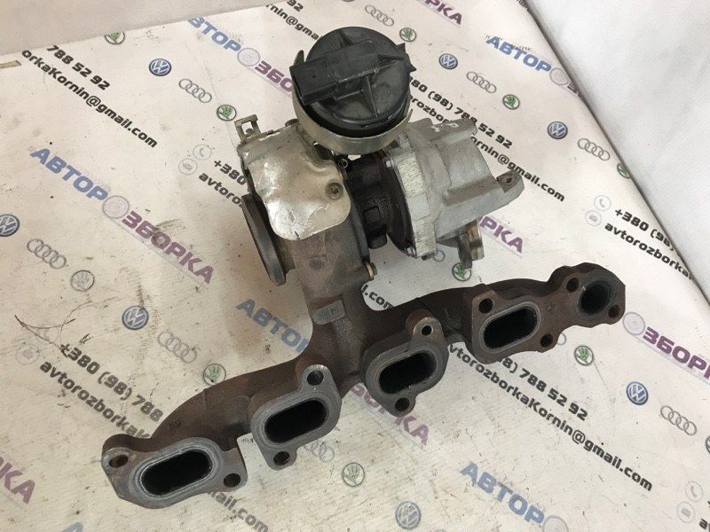 Турбіна з випускним колектором 04L253010B Audi Q3