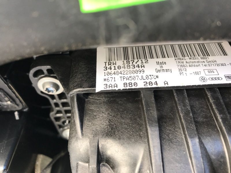 Торпедо з подушкою безпеки 3AB857003ABOBP Volkswagen CC