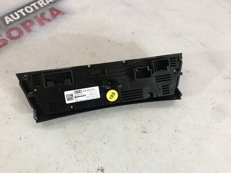 Панель управления климат-контролем 4G0820043L Audi A7