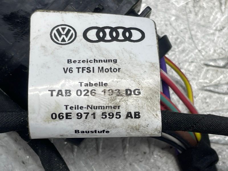 Електропроводка двигуна 06E971595AB Audi Q7 Audi Q7