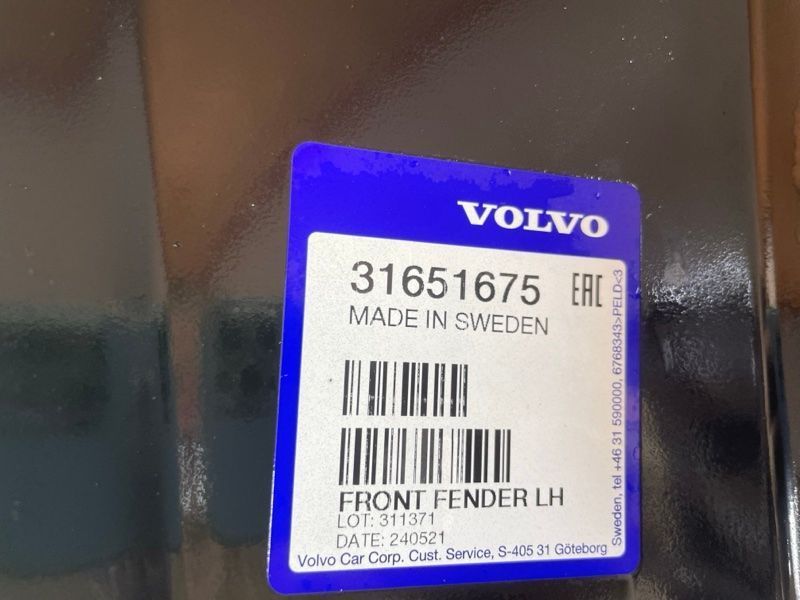 Крыло левое 31651675 Volvo XC90 Volvo XC90