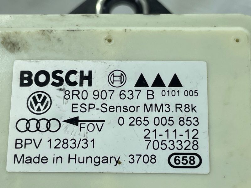 Датчик поперечного ускорения (ESP) 8R0907637B Audi S4