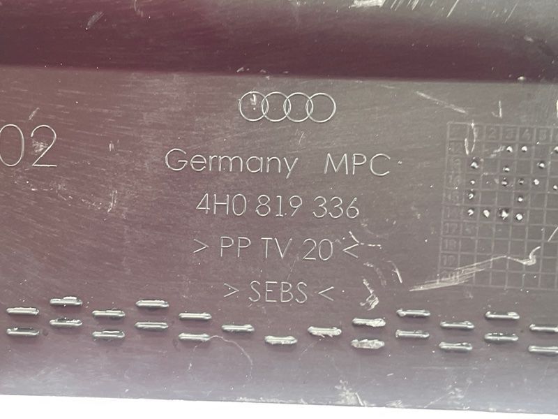 Водовідвідний щиток Audi A8