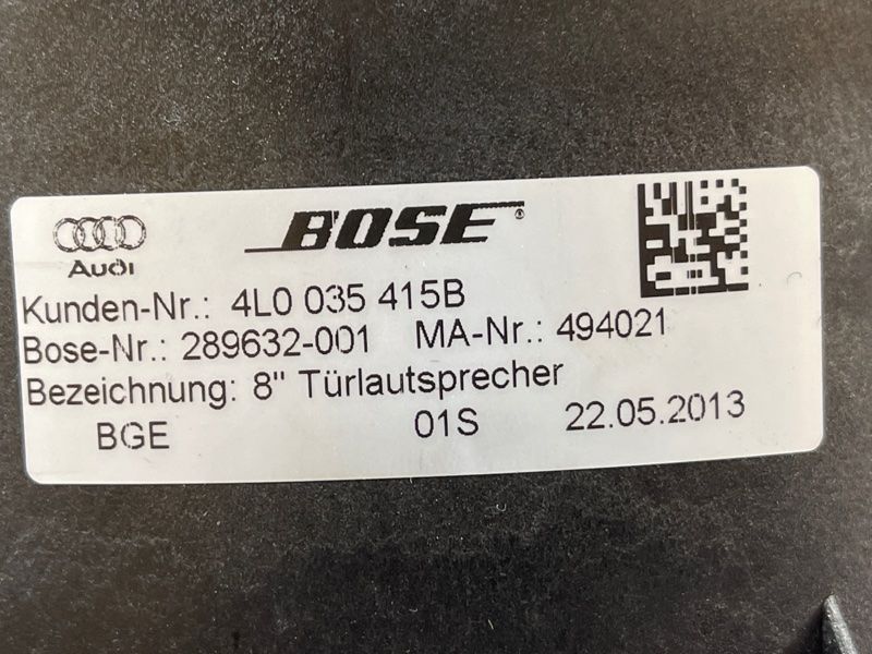 Динамик двери 4L0035415B Audi Q7