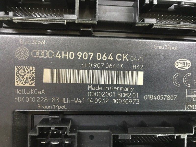 Блок комфорта 4H0907064CK Volkswagen Touareg
