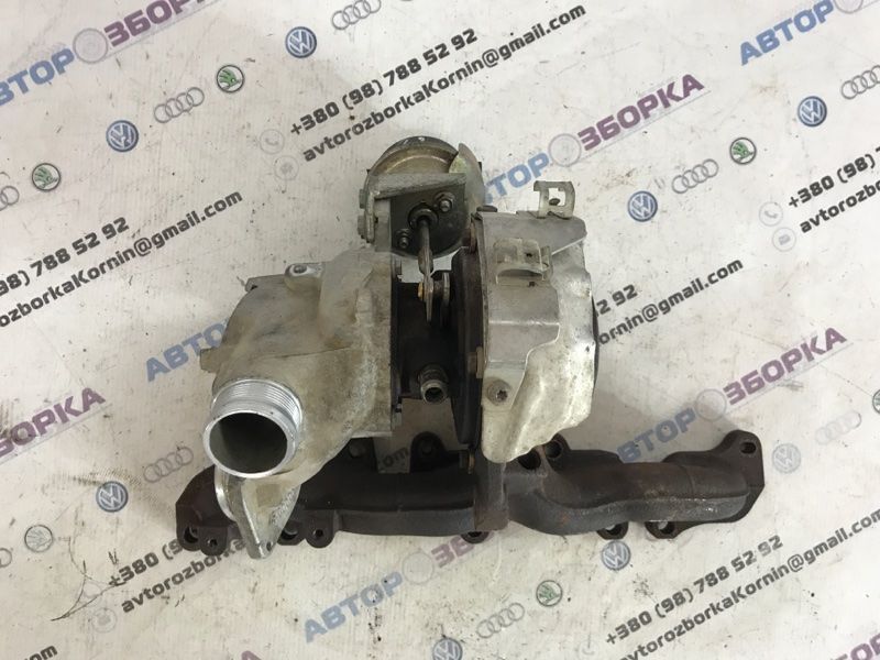 Турбіна з випускним колектором 04L253010B Audi Q3