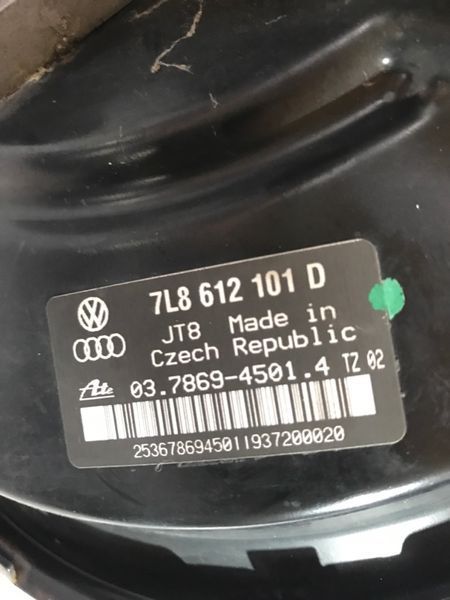 Вакуумный усилитель тормозов 7L8612101D Audi Q7