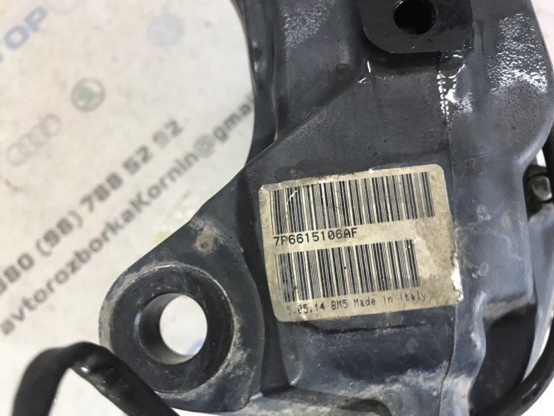 Суппорт тормозной 7P6615106AF Volkswagen Touareg