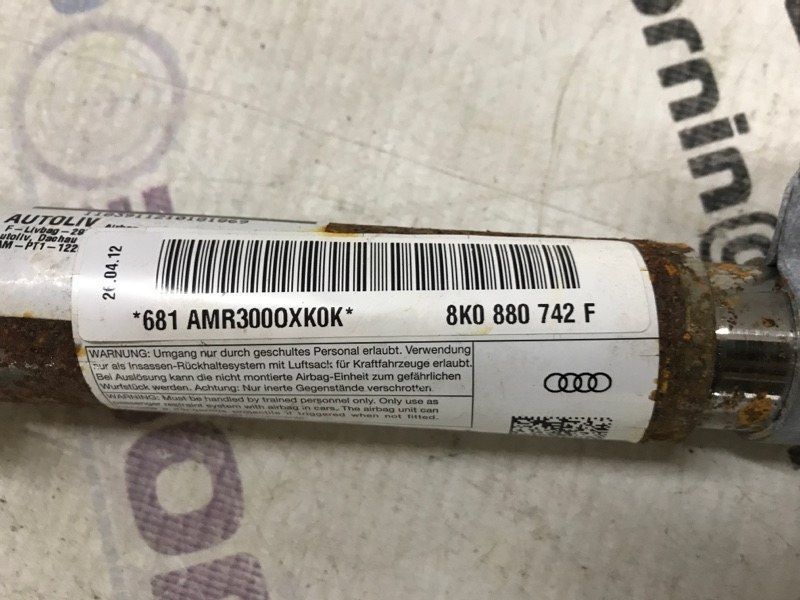 Шторка безпеки бічна / Airbag 8K0880742F Audi A4
