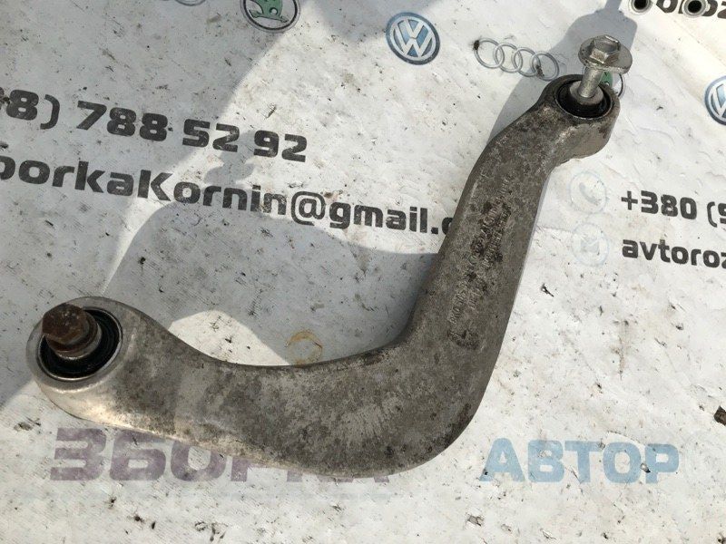 Важіль задньої підвіски поперечний верхній лівий 8K0505323H Audi A7 Audi A4, Audi A4 Allroad, Audi A5, Audi A6, Audi A7, Audi A8, Audi Q5, Audi RS5, Audi RS7, Audi S4, Audi S5, Audi S6, Audi S7, Audi S8, Audi SQ5