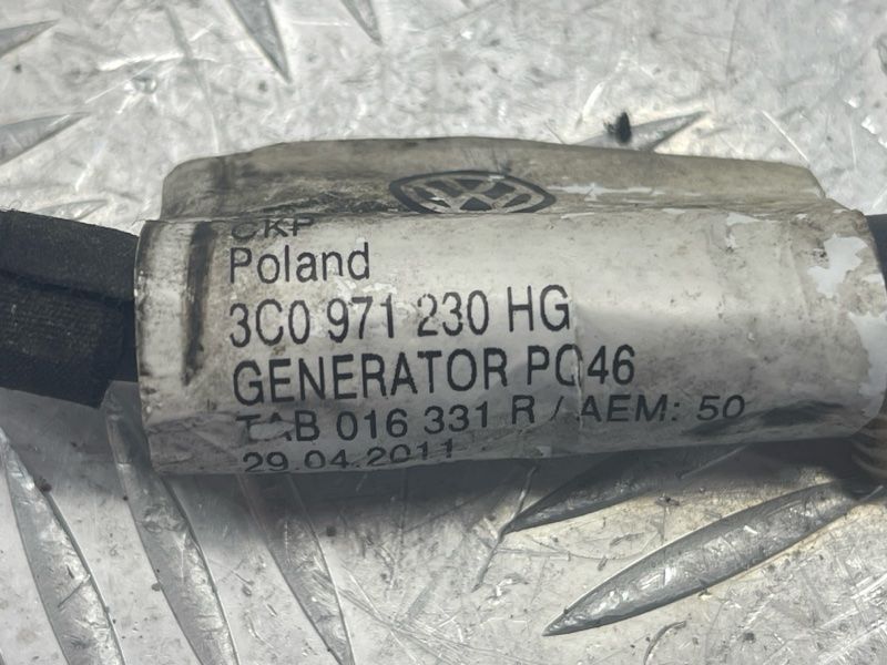 Проводка генератора 3C0971230HG Volkswagen CC