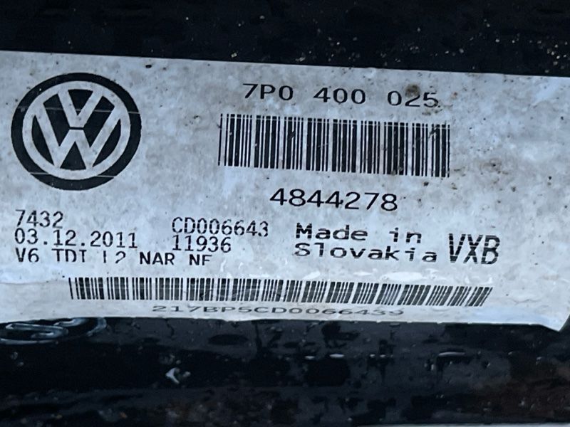 Подрамник передний 7P0400025 Volkswagen Touareg
