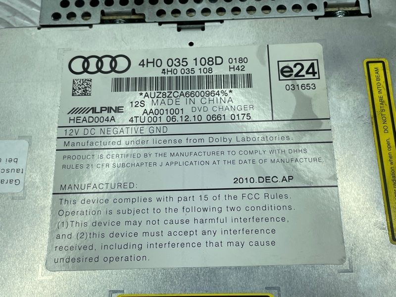 Блок MMI мультимедиа навигация Audi A8