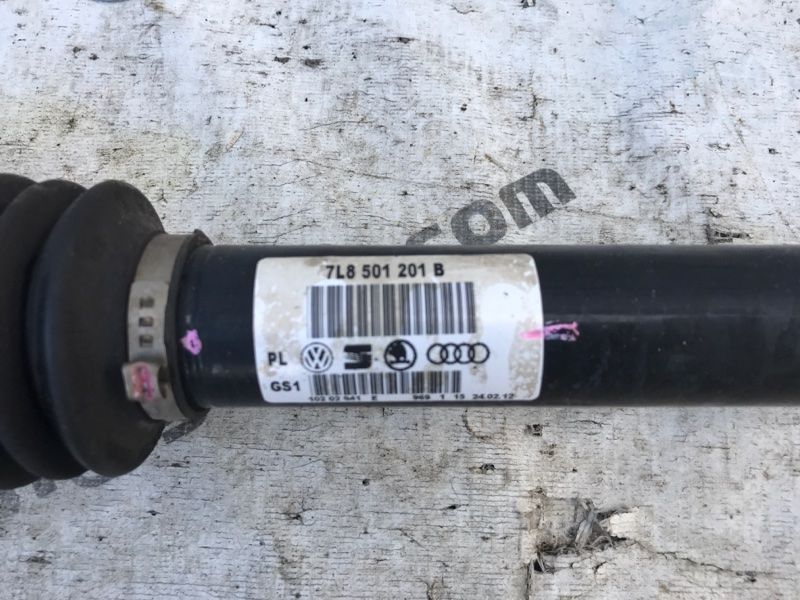 Полуось 7L8501201B Audi Q7