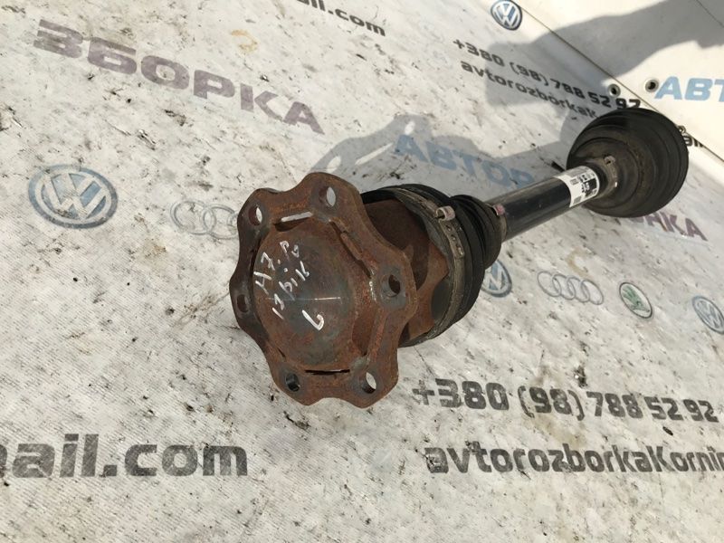 Приводной вал передний 4G0407271F Audi A7 Audi A6, Audi A7, Audi A8, Audi Q5, Audi RS7, Audi S6, Audi S7, Audi S8, Audi SQ5