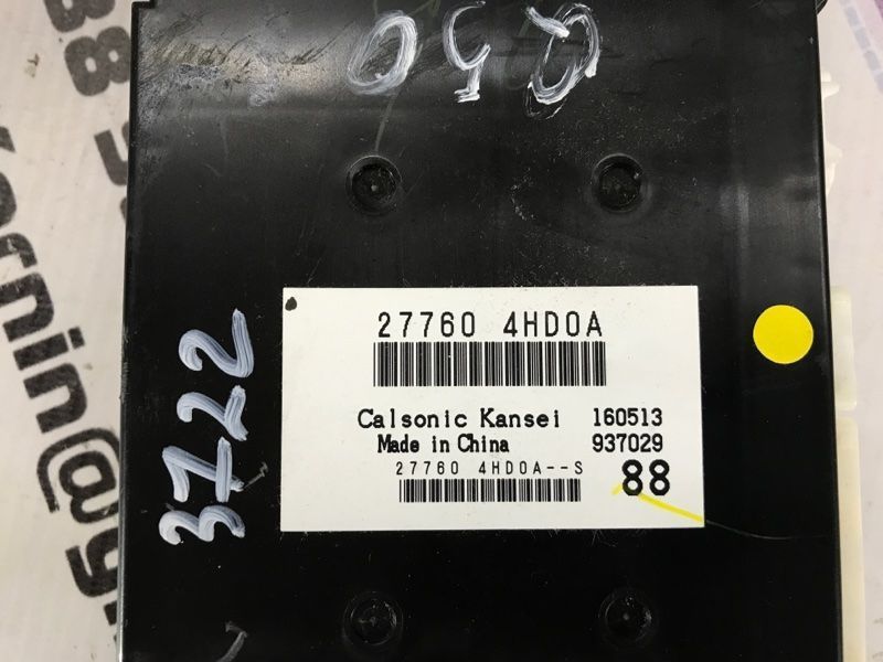 Блок керування кондиціонером 277604HD0A Infiniti Q50