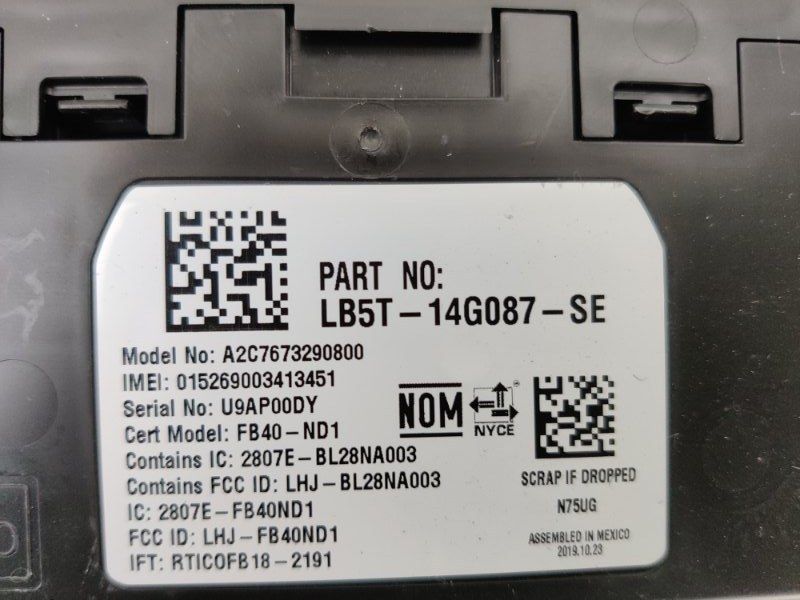 Блок керування телематики LB5T14G087SE Ford Edge