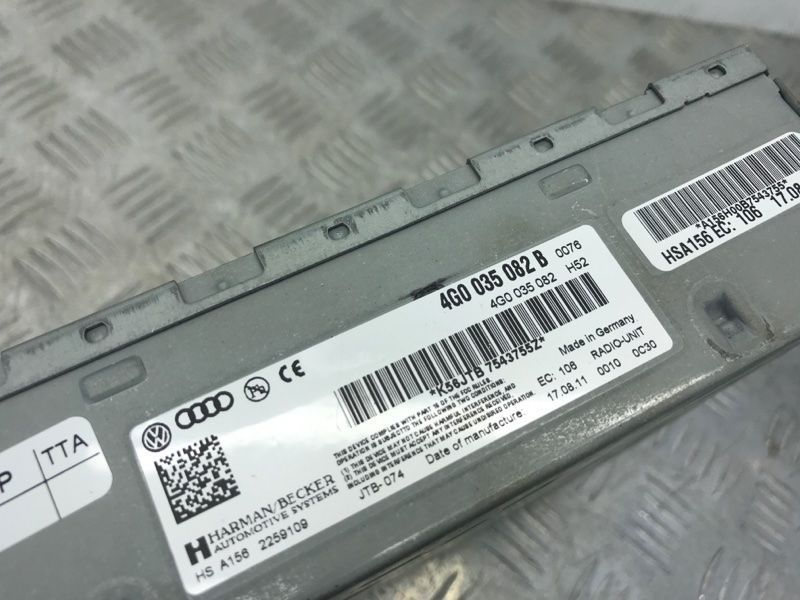 Блок радіо 4G0035082B Audi Q7