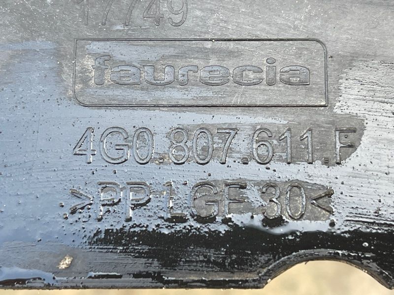 Захист переднього бампера 4G0807611F Audi A6