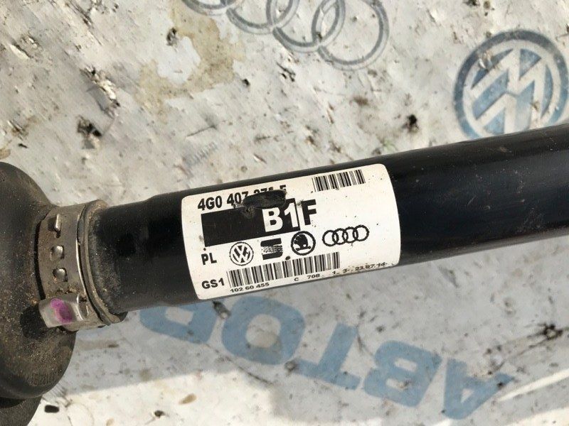 Приводной вал передний 4G0407271F Audi A7 Audi A6, Audi A7, Audi A8, Audi Q5, Audi RS7, Audi S6, Audi S7, Audi S8, Audi SQ5