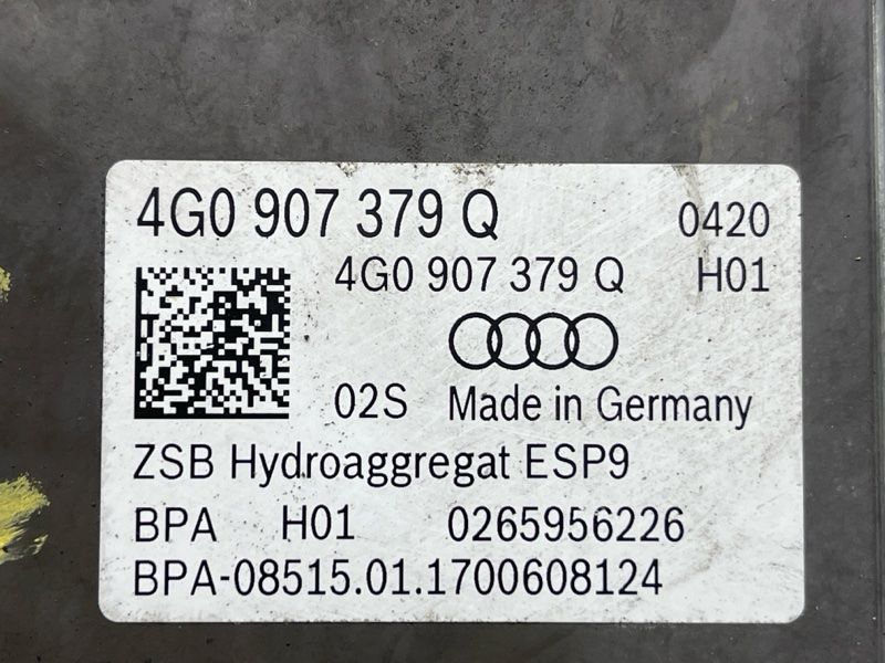 Блок ABS 4G0907379Q Audi A6