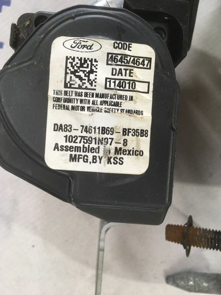 Ремінь безпеки DA8374611B69 Ford Flex