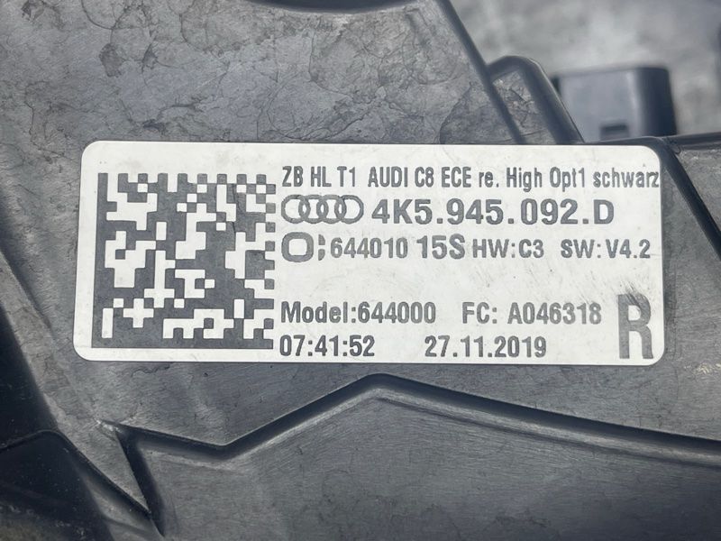 Стоп / ліхтар світлодіодний зовнішній 4K5945092D Audi A6