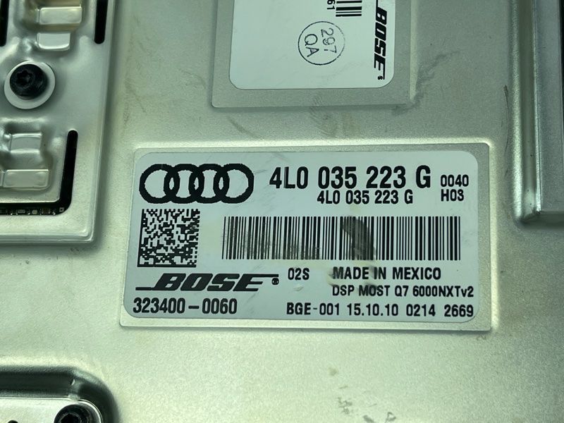 Усилитель звука BOSE 4L0035223G Audi Q7 Audi Q7