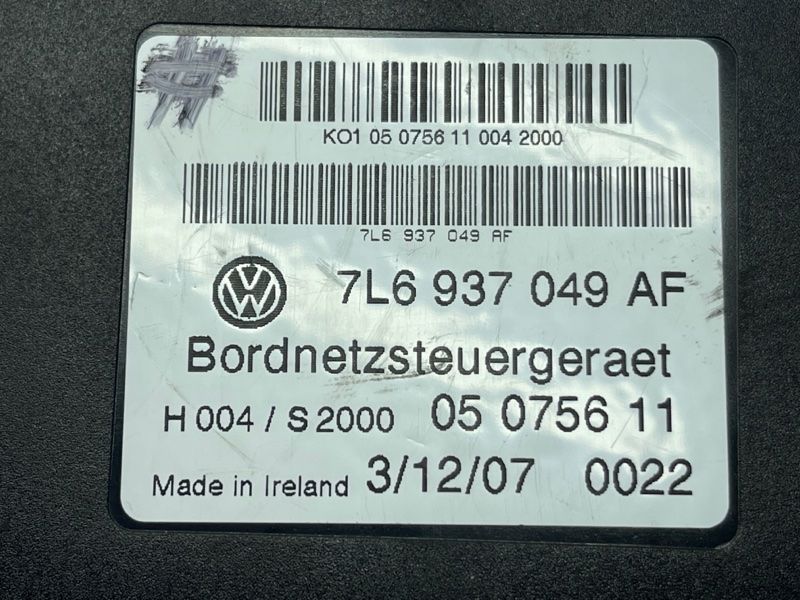 Блок керування бортовою мережею Volkswagen Touareg