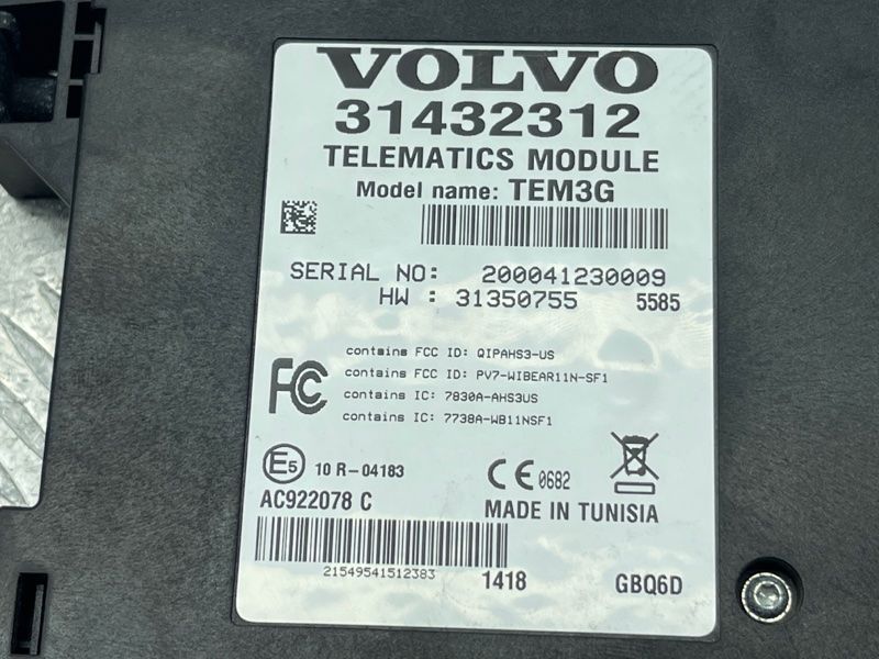 Блок управления телематики Volvo XC60