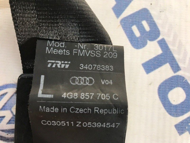 Ремінь безпеки 4G8857705CV04 Audi A6
