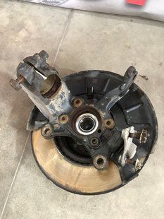Поворотный кулак / Цапфа 1K0407256AA Volkswagen Tiguan