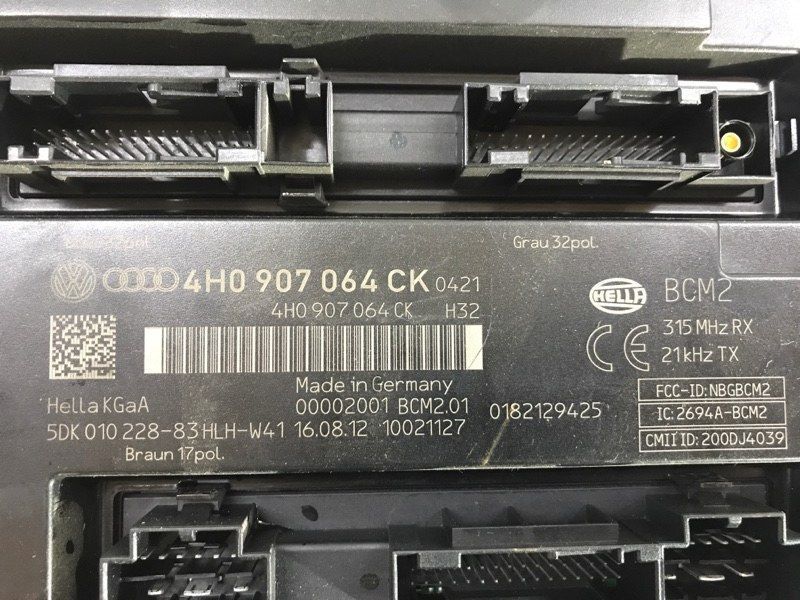 Блок комфорту 4H0907064CK Volkswagen Touareg