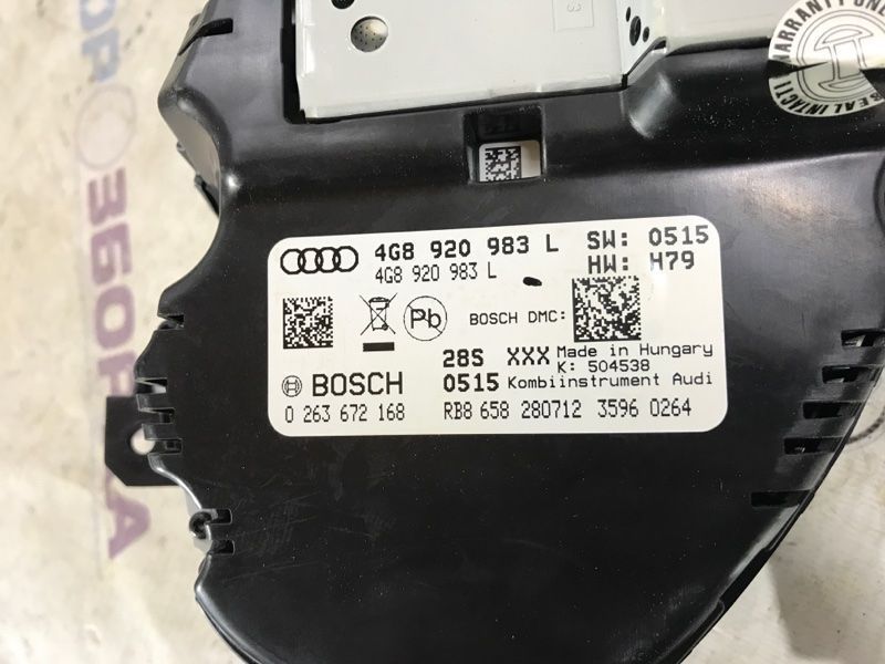 Комбинация приборов / Спидометр 4G8920983L Audi A6