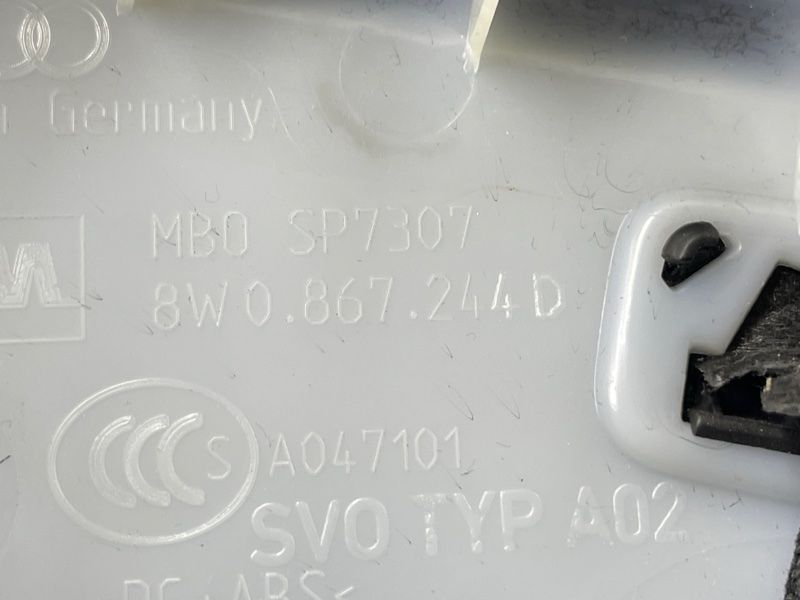 Облицовка стойки 8W0867244DRV8 Audi A4 Allroad